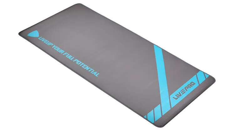 Στρώμα Γυμναστικής Livepro Β-8228 NBR 180x80x1cm - Γκρι/Μπλε
