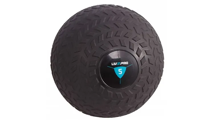 Μπάλα Medicine Livepro Slam Ball Β-8105-08 Λάστιχο 8kg - Μαύρο