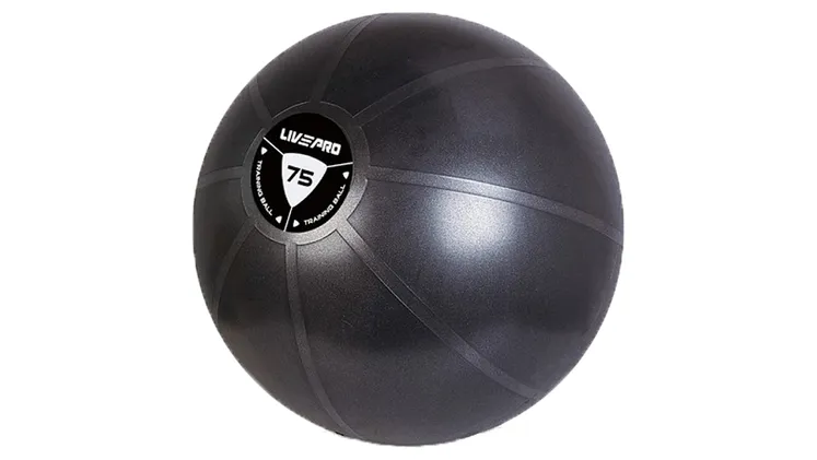 Μπάλα γυμναστικής Livepro Κινησιοθεραπείας Core Fit Β-8201 75cm -Μαύρο