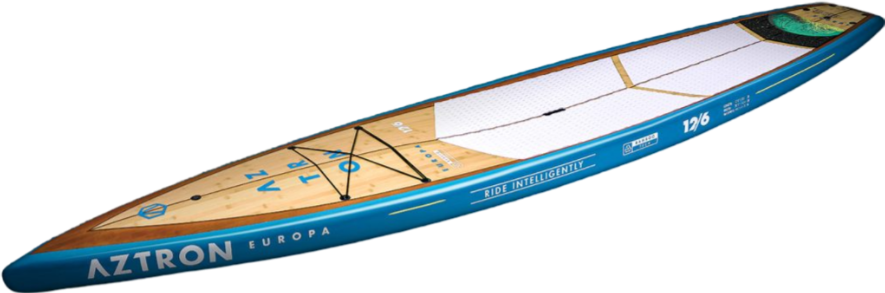 Συμπαγής Σανίδα SUP Aztron 381 x 76 - Μπλε