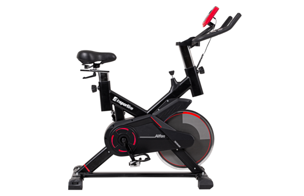 Ποδήλατο Γυμναστικής Spin Bike Alfan - Μαύρο/Κόκκινο
