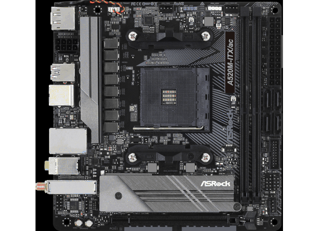 Μητρική Κάρτα ASRock A520M-ITX/ac Mini ITX με AMD AM4 Socket