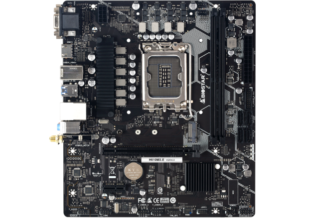 Μητρική Κάρτα Biostar H610MX-E Micro ATX με Intel 1700 Socket