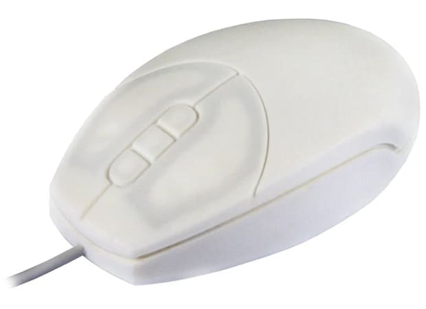 Cherry AK-PMT1LB-US-W Ενσύρματο Ποντίκι Λευκό