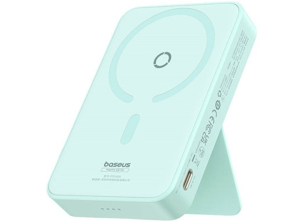 Powerbank Baseus Magnetic Wireless Bracket (P10064101333-00) 5.000mAh - Μπλε
