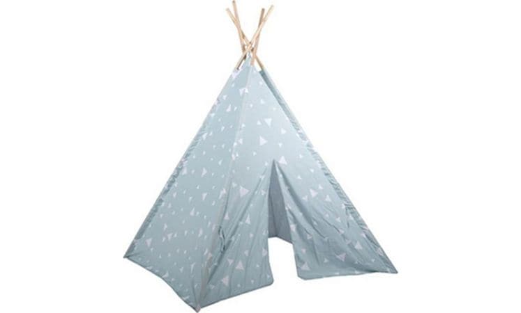 Ινδιάνικη Παιδική Σκηνή Aria Trade Tipi Tent Με Μοτίβο Τρίγωνο