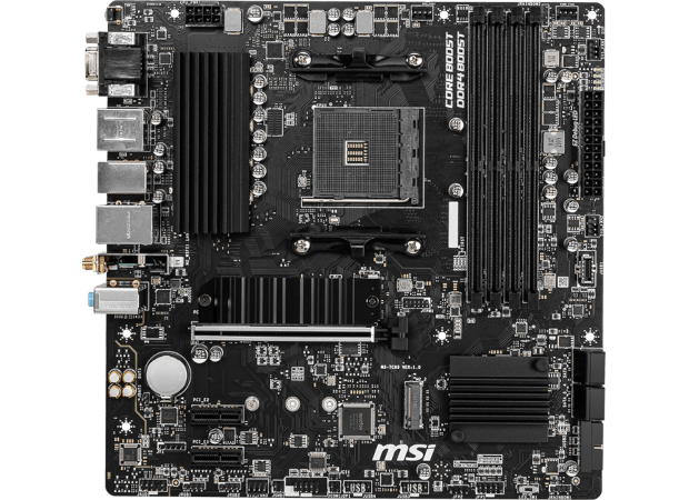 Μητρική Κάρτα MSI B550M PRO-VDH WIFI Micro ATX με AMD AM4 Socket
