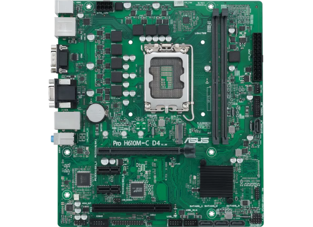 Μητρική Κάρτα ASUS PRO H610M-C D4-CSM Micro ATX με Intel 1700 Socket