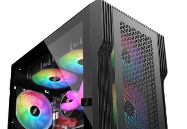 Desktop Vengeance Prime-v3 (Ryzen 5-4500/16GB/512GB SSD/RX 550/FreeDOS Gaming PC)