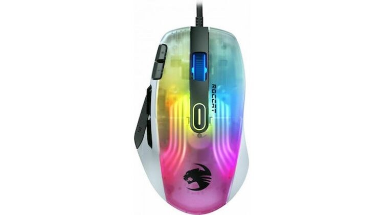 Gaming Ενσύρματο Ποντίκι Roccat Kone Xp RGB DPI 19000 - Λευκό