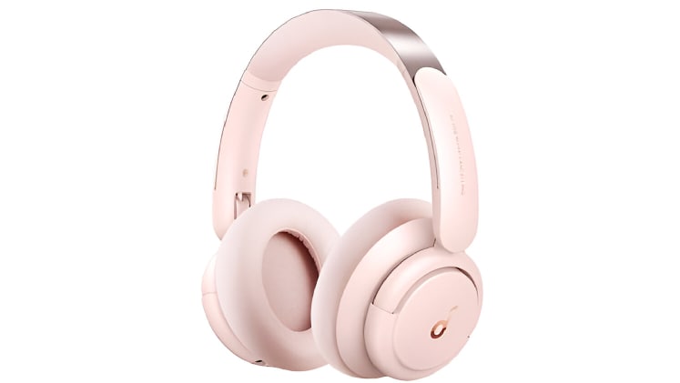 Anker Life Q30 a3028051 Gaming Ασύρματα Ακουστικά Bluetooth Ροζ