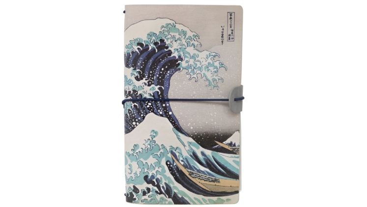 Σημειωματάριο Erik Δετό Hokusai The Great Wave Of Kanagawa