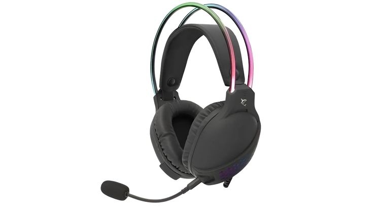 Ακουστικά Κεφαλής White Shark RGB OX GH-2140 - Μαύρα