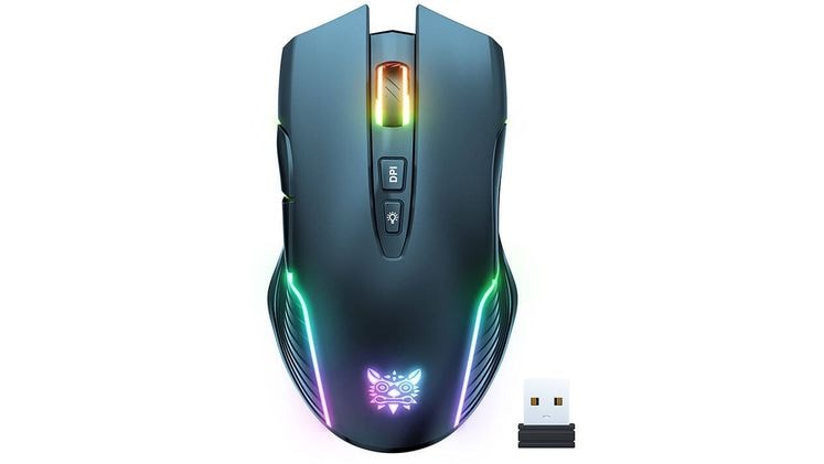 Gaming Ασύρματο Ποντίκι Onikuma CW905 RGB - Μαύρο
