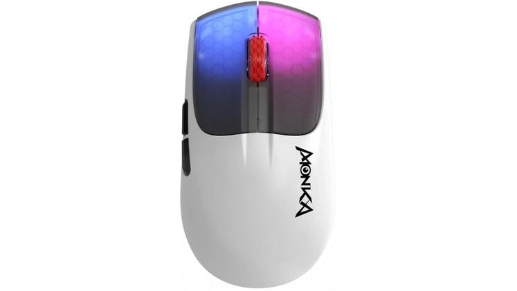 Gaming Ασύρματο Ποντίκι Marvo Monka Vero 10000 DPI - Λευκό