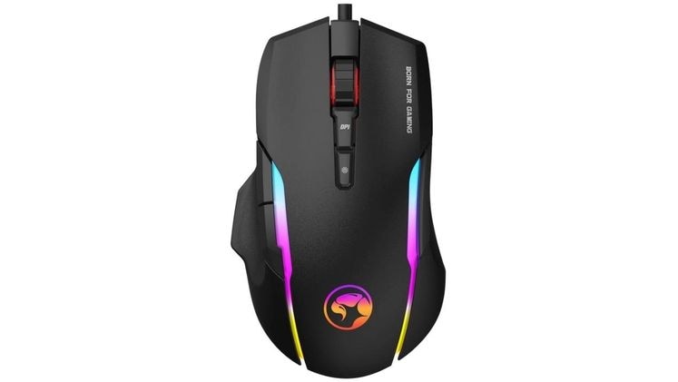 Gaming Ενσύρματο Ποντίκι Marvo G945 RGB 10000 DPI - Μαύρο