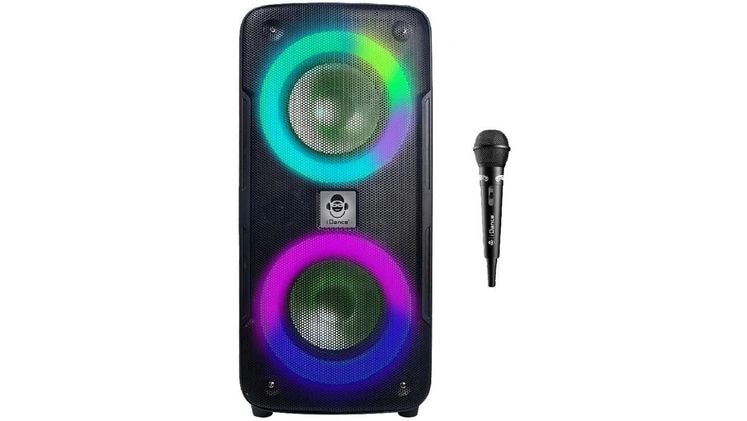 Party Speaker Idance DJX100 με Μικρόφωνο - Μαύρο