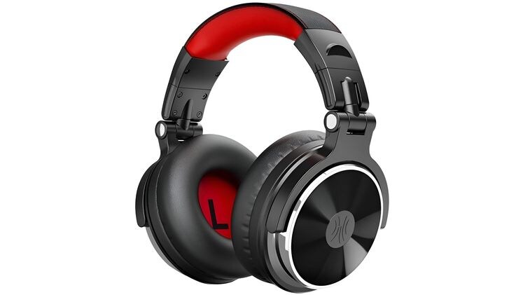 Ακουστικά Κεφαλής Oneodio Pro10 - Μαύρα/Κόκκινα