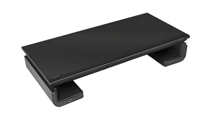 Βάση Οθόνης Επιτραπέζια Logilink BP0141 με Θύρες USB έως 25 kg
