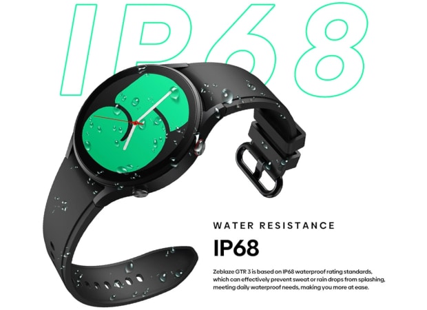 Smartwatch Zeblaze GTR 3 Αδιάβροχο 33 mm - Μαύρο