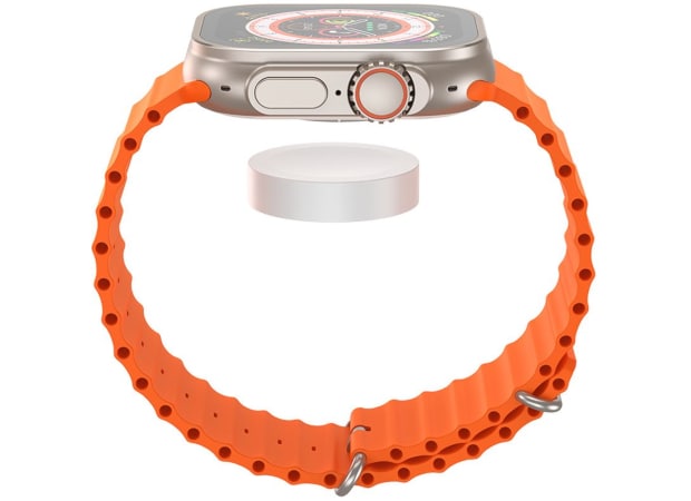 Smartwatch XO M9 Ultra Wireless Charging 51mm - Πορτοκαλί