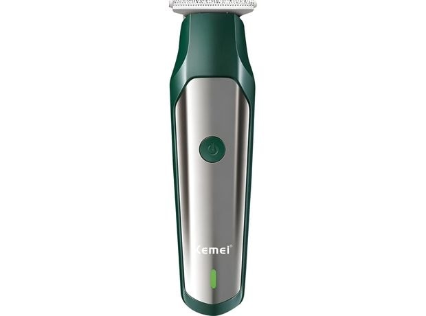 Κουρευτική Μηχανή Kemei KM-5097 - Πράσινο/Γκρι