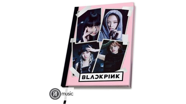 Σημειωματάριο GB Eye A5 Ριγέ Blackpink - Pink