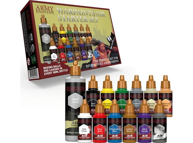 The Army Painter - Air Starter Set (13 Χρώματα Μοντελισμού (18ml)
