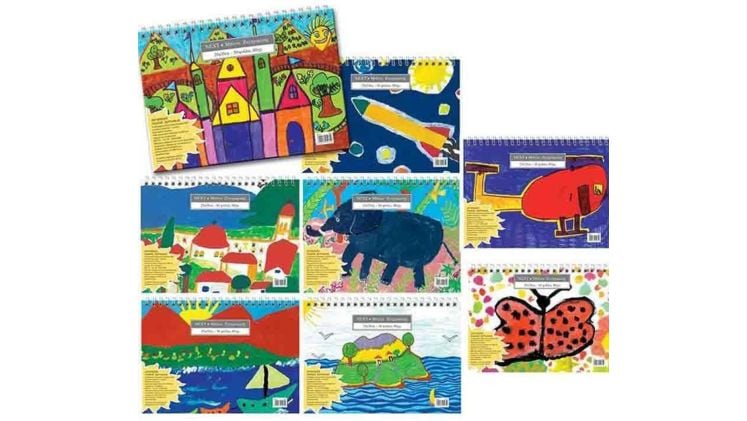 Μπλοκ Ζωγραφικής Next 25X35 50 Φύλλων (1 Τεμάχιο)