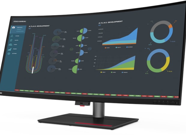 LENOVO ThinkVision P40W-20 39.7" Ultrawide 5K HD VA Curved 75Hz 6ms