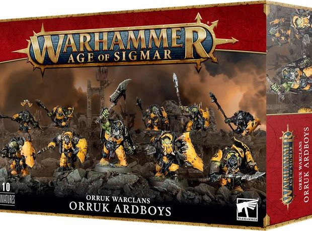 Orruk Warclans: Orruk Ardboyz Warhammer: Age of Sigmar GAMES WORKSHOP