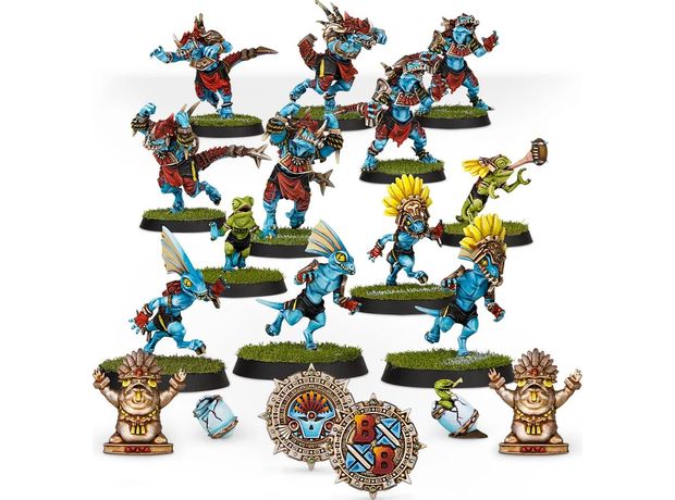 Blood Bowl: Lizardmen Team Warhammer 40k GAMES WORKSHOP