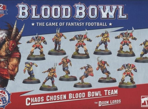 Blood Bowl: Chaos Chosen Team Warhammer 40k GAMES WORKSHOP