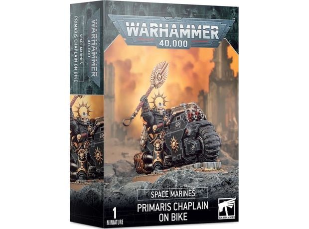 Space Marines: Primaris Chaplain On Bike Warhammer 40k GAMES WORKSHOP