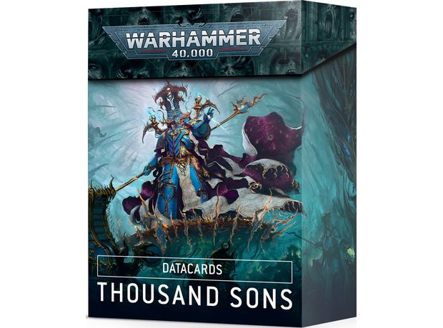Datacards: Thousand Sons New Warhammer 40k GAMES WORKSHOP