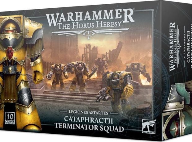 Legiones Astartes:cataphractii Terminator Squad Warhammer GAMES WORKSHOP