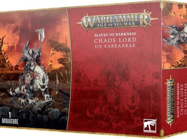 Slaves To Darkness: Lord On Karkadrak Warhammer: Age of Sigmar GAMES WORKSHOP