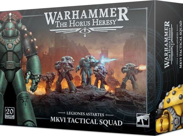 Legiones Astartes: Mkvi Tactical Squad Warhammer GAMES WORKSHOP