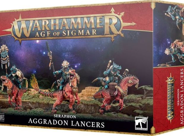 Seraphon: Aggradon Lancers Warhammer 40k GAMES WORKSHOP