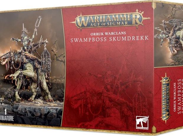 Orruk Warclans: Swampboss Skumdrekk Warhammer: Age of Sigmar GAMES WORKSHOP