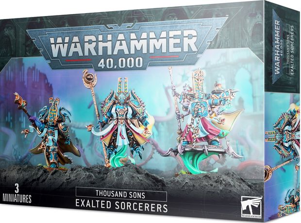 Thousand Sons Exalted Sorcerers Warhammer 40k GAMES WORKSHOP