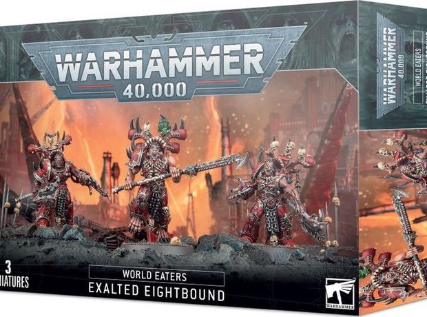 World Eaters: Exalted Eightbound Warhammer 40k GAMES WORKSHOP