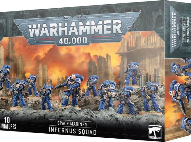 Space Marines: Infernus Squad Warhammer 40k GAMES WORKSHOP