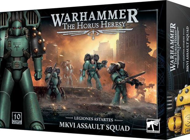 Horus Heresy: Mkvi Assault Marines Warhammer 40k GAMES WORKSHOP