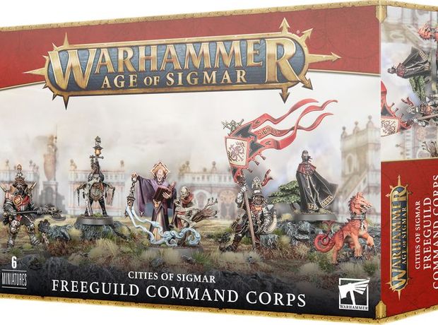 Cities Of Sigmar Freeguild Command Corps Warhammer: Age of Sigmar GAMES WORKSHOP