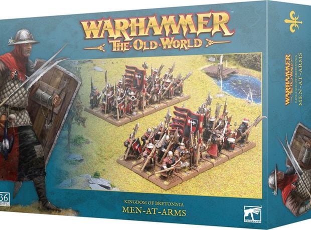 Kingdom Of Bretonnia: Men-at-arms Warhammer GAMES WORKSHOP