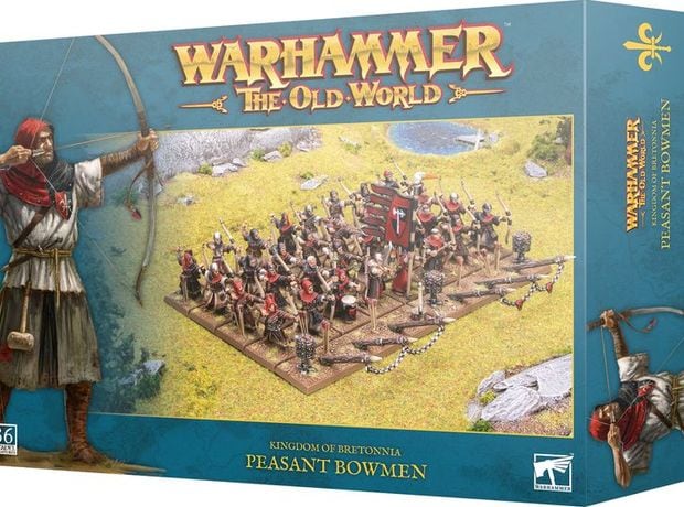 Kingdom Of Bretonnia: Peasant Bowmen Warhammer GAMES WORKSHOP