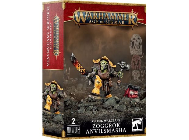 Orruk Warclans: Zoggrok Anvilsmasha Warhammer: Age of Sigmar GAMES WORKSHOP
