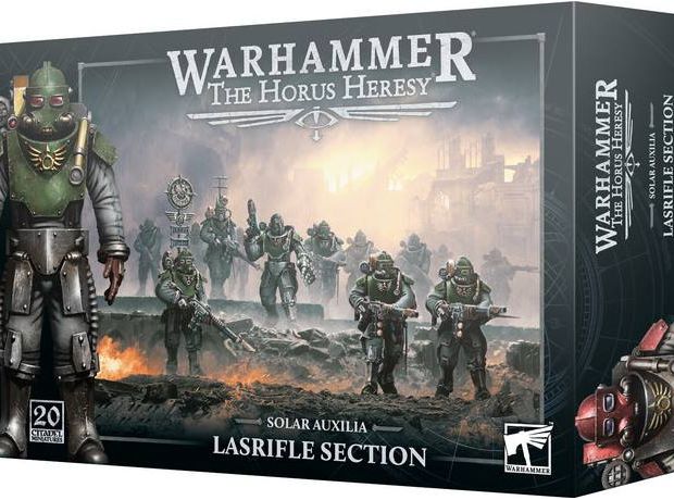 Horus Heresy: Solar Auxilia Lasrifle Section Warhammer 40k GAMES WORKSHOP