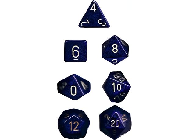 Chessex Speckled - Golden Cobalt CHESSEX